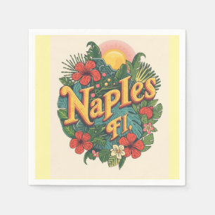 Serviette En Papier Naples florida rêvant