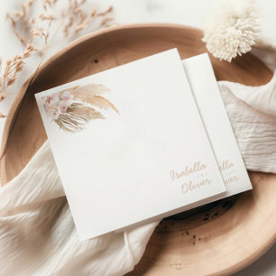 Serviette En Papier Naples Pampas Grass