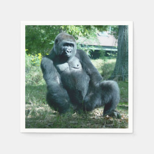 Serviette En Papier Naples Papier Gorilla