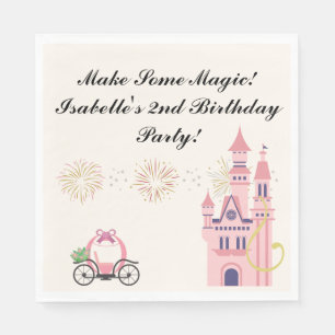 Serviette En Papier Naples personnalisées Rapunzel Party