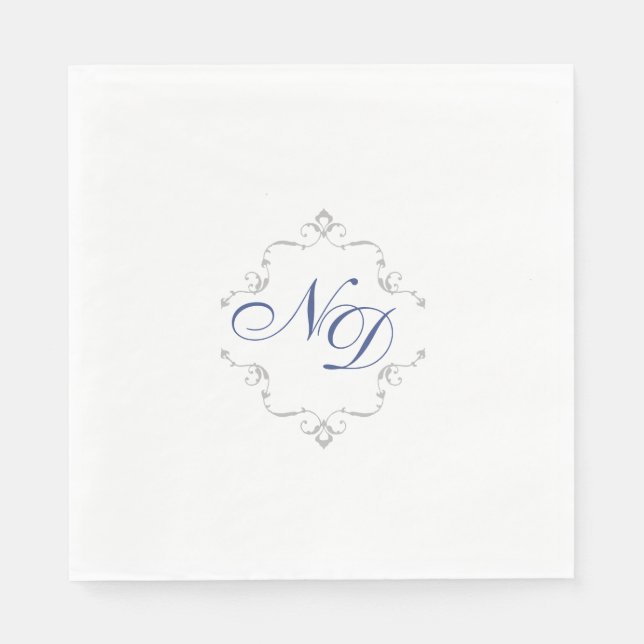 Serviette En Papier Naples Royal Turkish Standard Mariage (Devant)