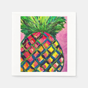 Serviette En Papier Napoléon ananas