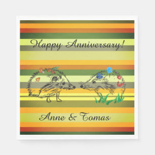 Serviette En Papier Nappe en papier pour anniversaire de mariage Héris