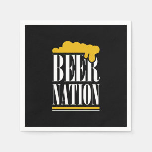 Serviette En Papier Nation de la bière