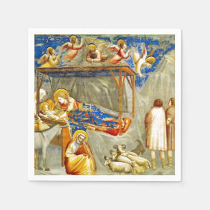 Serviette En Papier Nativité Naissance de Jésus