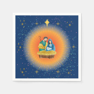 SERVIETTE EN PAPIER NATIVITÉ NAPKINS