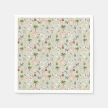 Nativité Noël Sage Napkins