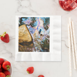 Serviette En Papier Nature abstraite nappes d'eau douce