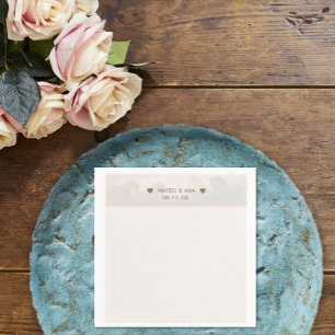Serviette En Papier Nature Chevaux Mariage Custom