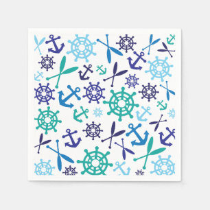 Serviette En Papier Nautique