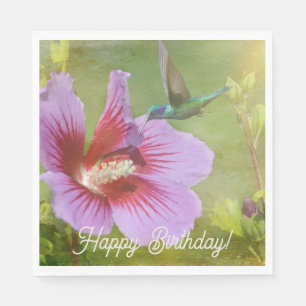 Serviette En Papier Nectar de collecte des colibris