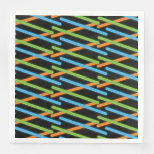 Serviette En Papier Neon de la partie laser