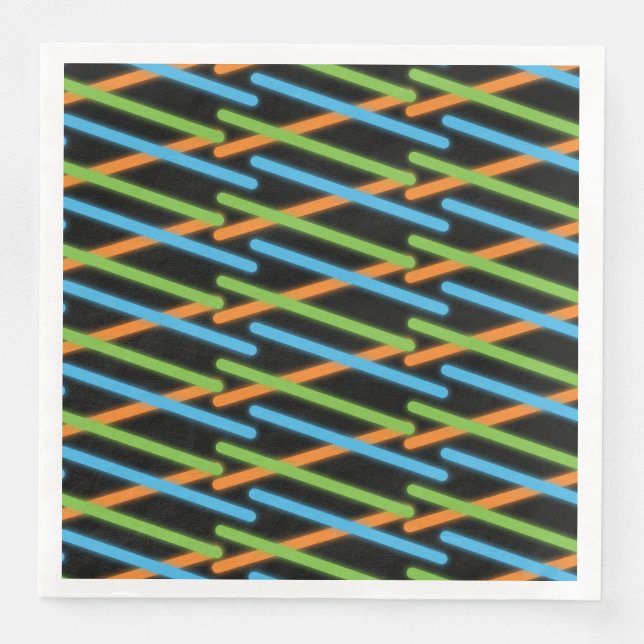 Serviette En Papier Neon de la partie laser (Devant)