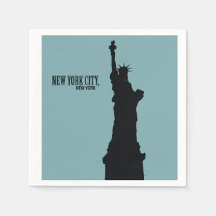 Serviette En Papier New York City, New York Papier Napkins