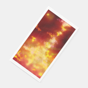 Serviette En Papier Night Sky Flare