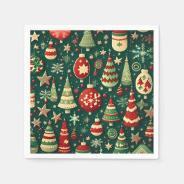 Serviette En Papier Noël