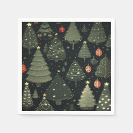 Serviette En Papier Noël