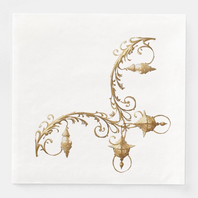Serviette En Papier Noël (Devant)
