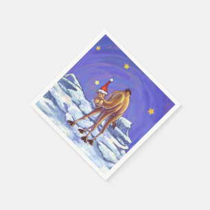 Serviette En Papier Noël au chameau