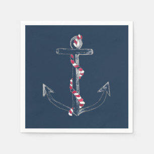 Serviette En Papier Noël côtier - serviettes