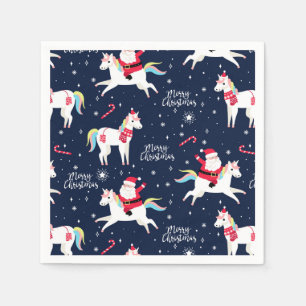 Serviette En Papier Noël drôle