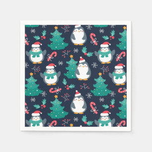 Serviette En Papier Noël drôle