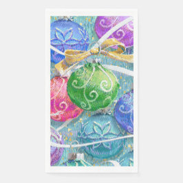 Serviette En Papier Noël festif