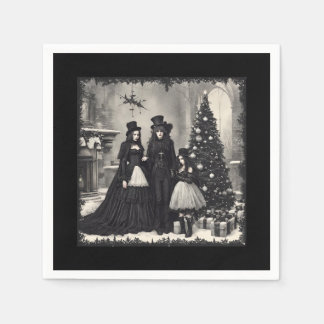 Serviette En Papier Noël gothique