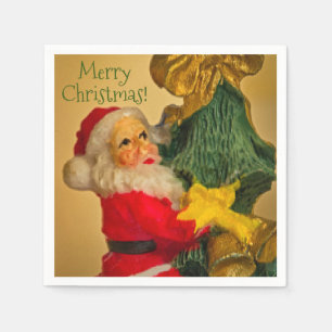 Serviette En Papier Noël Père Noël personnalisé