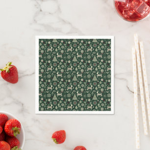 Serviette En Papier Noël scandinave