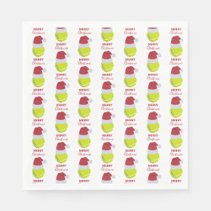 Serviette En Papier Noël Tennis Sports Ball