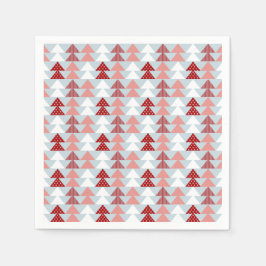Serviette En Papier Noël Village Vacances Papier Motif Napkin