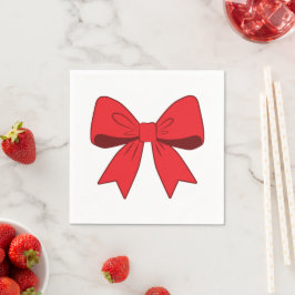 Serviette En Papier Nœud de fête