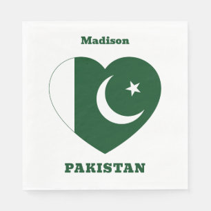Serviette En Papier Nom personnalisé Pakistan