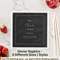 Noms Date Message Noir Blanc Infini