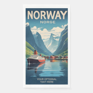 Serviette En Papier Norvège