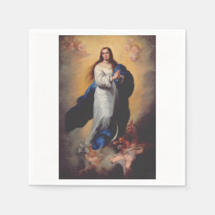 Serviette En Papier Notre-Dame de l'Immaculée Conception