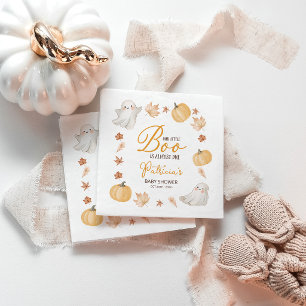 Serviette En Papier Notre petite boo Baby Shower d'automne