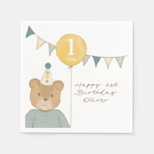 Serviette En Papier Nounours en papier Ourson