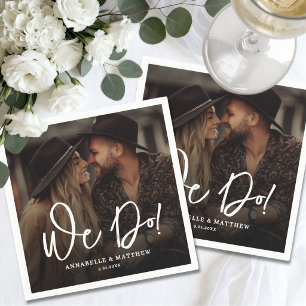 Serviette En Papier Nous faisons des photos de fiançailles de mariage