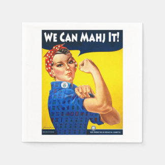 Serviette En Papier Nous pouvons Mahj It Napkins