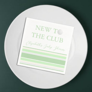 Serviette En Papier Nouveau Au Club Baby Shower Prépa