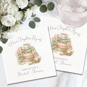Serviette En Papier Nouveau Chapitre Floral à la Mariée