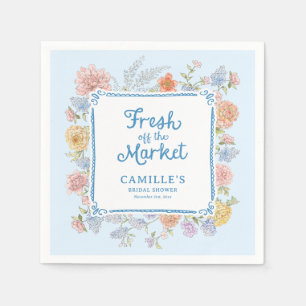 Serviette En Papier Nouveau sur le Marché Baby Shower Bleu