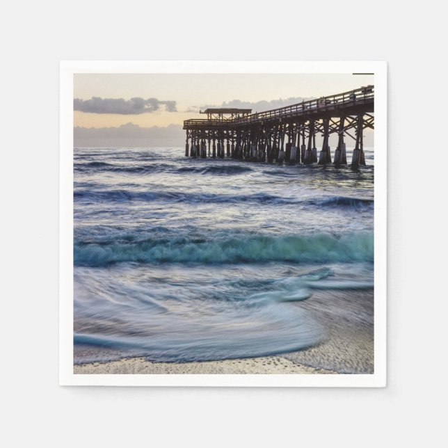 Serviette En Papier Nouvel An tranquille (Devant)