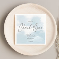 Nuage neuf baby showers gris bleu poussiéreux