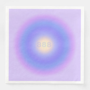 Serviette En Papier Numéro d'ange 888 Équilibre - Numéros d'ange Dégra