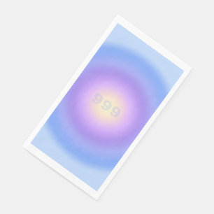 Serviette En Papier Numéro d'ange 999 Libération - Numéros d'ange Dégr
