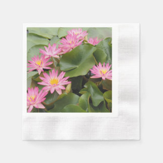 Serviette En Papier Nymphéas