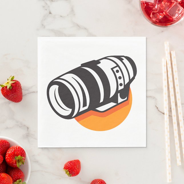 Serviette En Papier Objectif Téléphoto pour Appareil Photo Photographi (Créateur téléchargé)